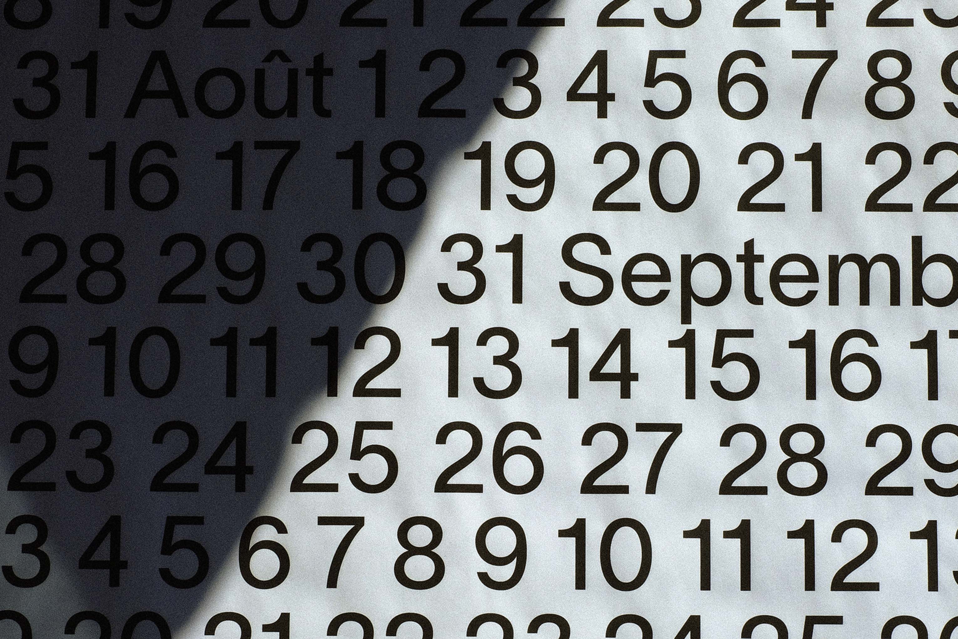 Bloc de jours - Projet de recherche du studio - Criterium