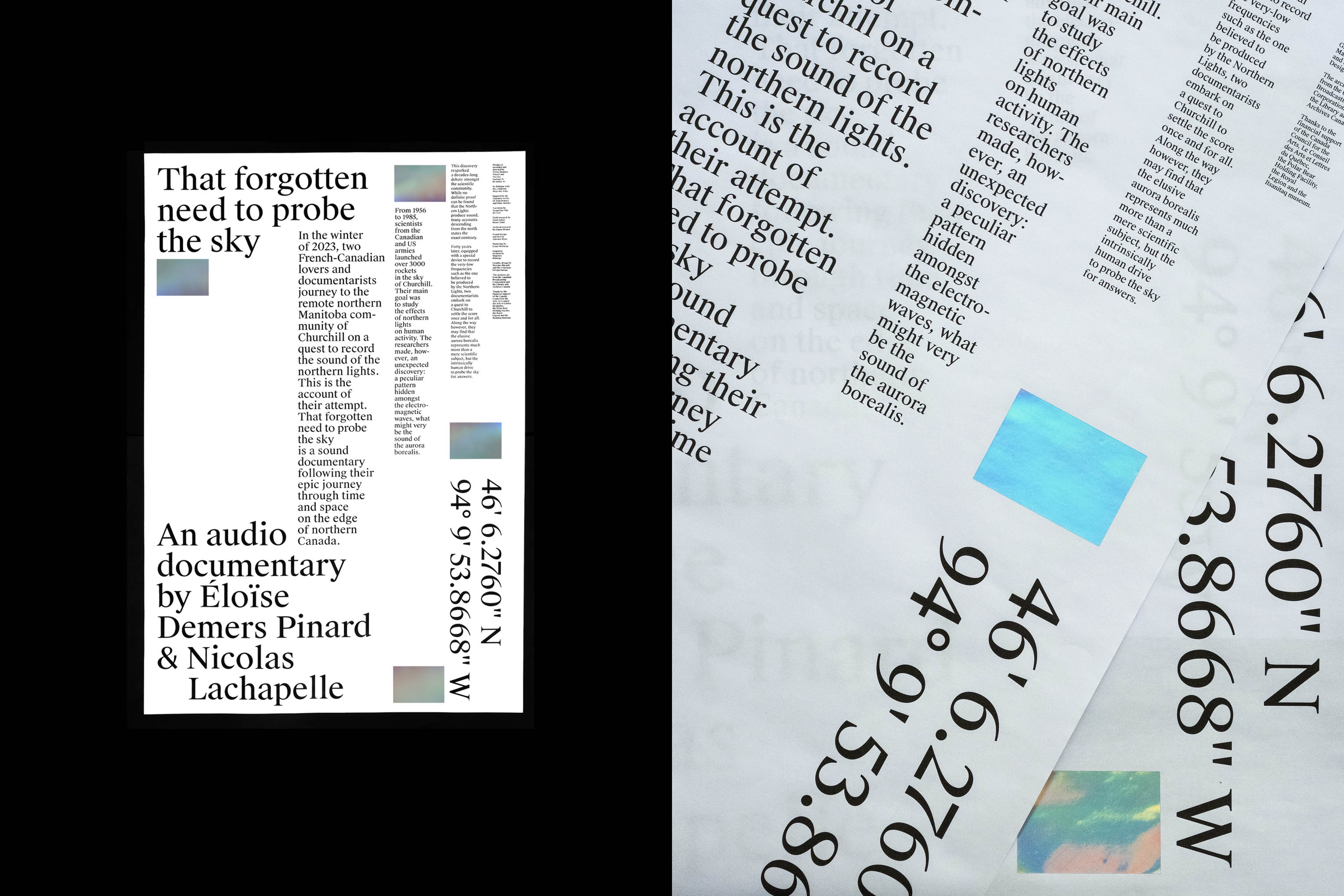 That Forgotten Need to Probe the Sky - Éloïse Demers Pinard, Nicolas Lachapelle - Criterium