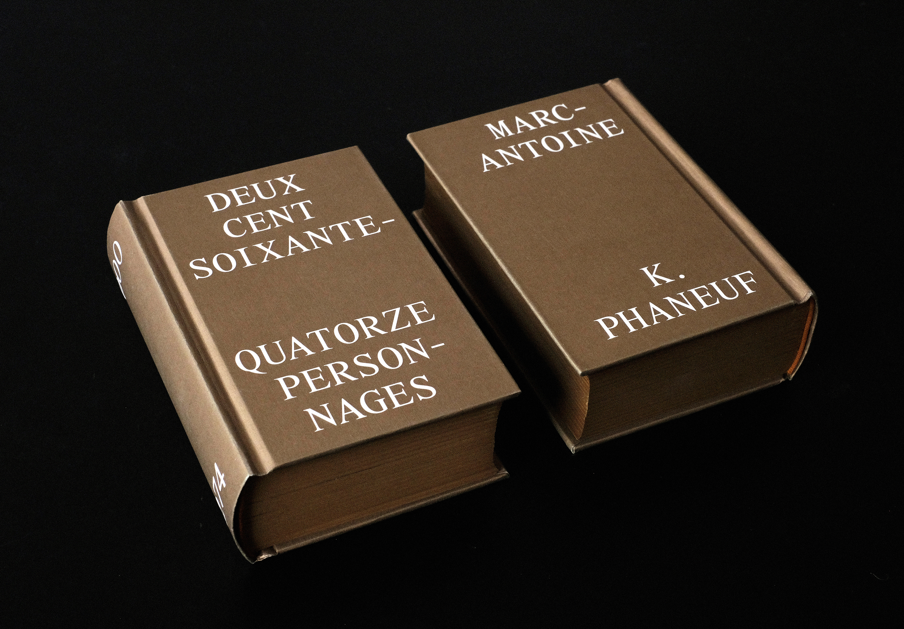 274 personnages - Marc-Antoine K. Phaneuf - Criterium